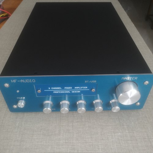 发烧经典2.1声道LM3886TF功放整机2X80+160W
