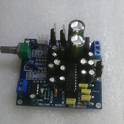 M51134超重低音板+5532放大