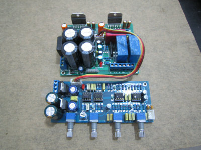 原装LM4766集成2*40W+80W发烧2.1声道精品功放板