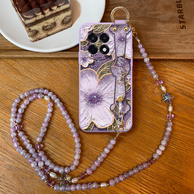 适用一加Ace5Pro新款油画手机壳