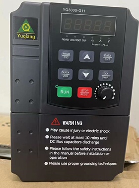 YQ3000G11-0R7G-4 誉强变频器 三相调速工控装置议价维修