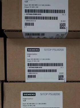 6EP3436-8SB00-0AY0 工业电源 SITOP PSU8200 直流电源议价维修