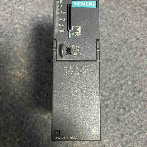 315-2AG10-0AB0 CPU模块 S7-300 CPU315-2DP可编程控制器议价维修