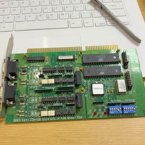 PCL-745B 研祥工控串口卡 RS-422/485隔离2口ISA通讯卡议价维修