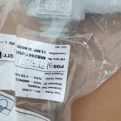 MB286T125U-S 温度传感器 KONGSBERG PT100 工业测温器件议价维修