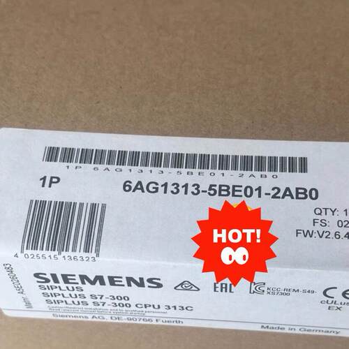 6AG1313-5BE01-2AB0 SIPLUS S7-300 CPU 313C 工控模块议价维修