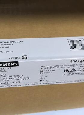 6sl3040-0ja00-0aa0 控制单元 CU305 DP 工控自动化配件议价维修