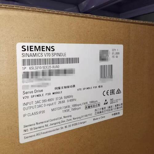 6SL3210-5DE23-0UA0 伺服主轴驱动器 V70 FSD模块议价维修