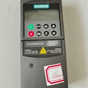 6SE6440-2UD21-1AA1 变频器 三相380V 1.1KW MICROMASTER议价维修