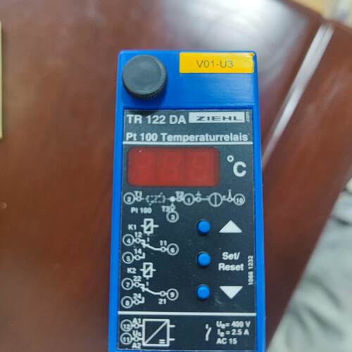 TR122DA 温度控制器 ZIEHL Pt100 工控温控元件议价维修