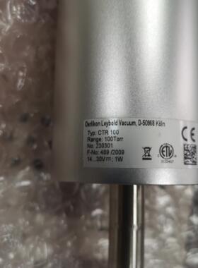 CTR100 真空计 100TORR 莱宝真空测量器件议价维修