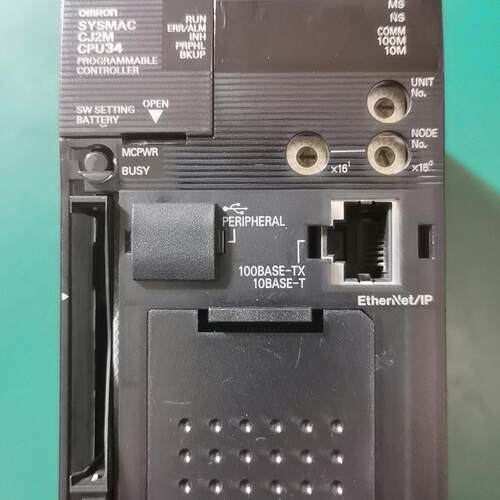 CJ2M-CPU34 可编程控制器 工控自动化控制模块议价维修