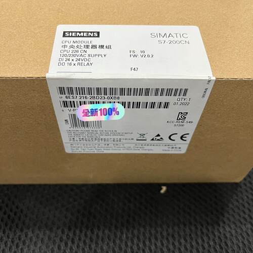 6ES7216-2BD23-0XB8 中央处理器模组 CPU模块 S7-200CN议价维修