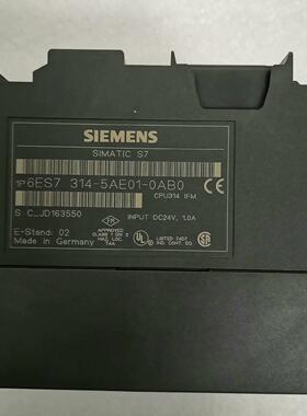 6ES7 314-5AE01-0AB0 CPU314IFM 工控可编程控制模块议价维修