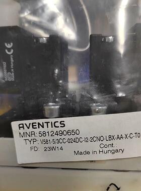 5812490650 V581-5/3CC 安沃驰AVENTICS气动元件议价维修