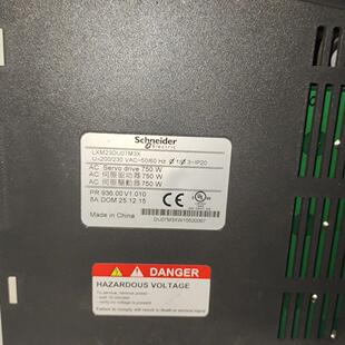 LXM23DU07M3X 交流伺服驱动器 750W工业自动化控制配件议价维修