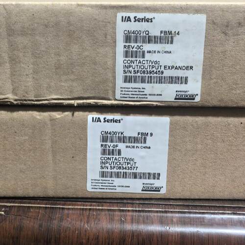 CM400YQ FBM14 CM400YK FBM9 福克斯波罗工控输入输模块议价维修