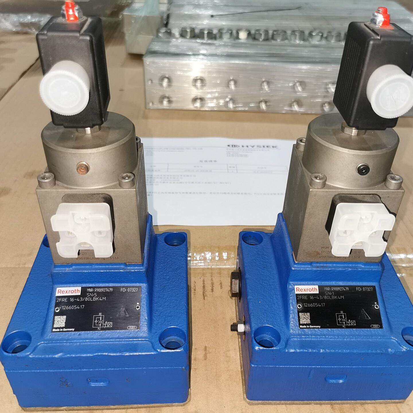 R900927479 2FRE 16-4X/80LBK4M 比例调速阀 博世力士乐议价维修