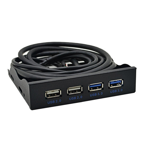 前置面板软驱位4口USB3.0