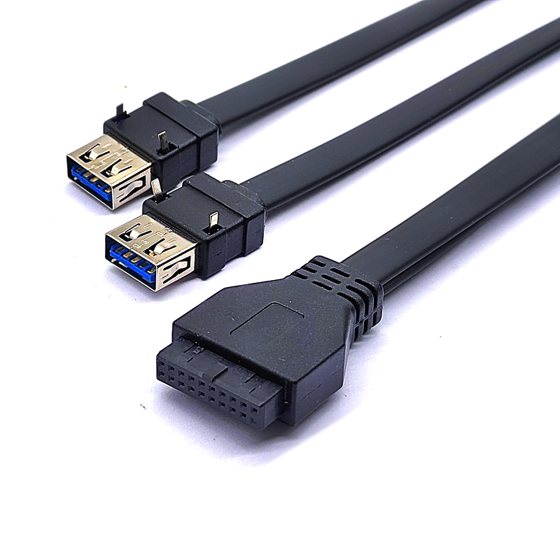 usb3.0DIY数据线前置机箱面板