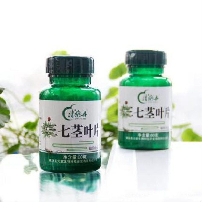 三七云南厂家直销植物圣元堂制三七茎叶片60g