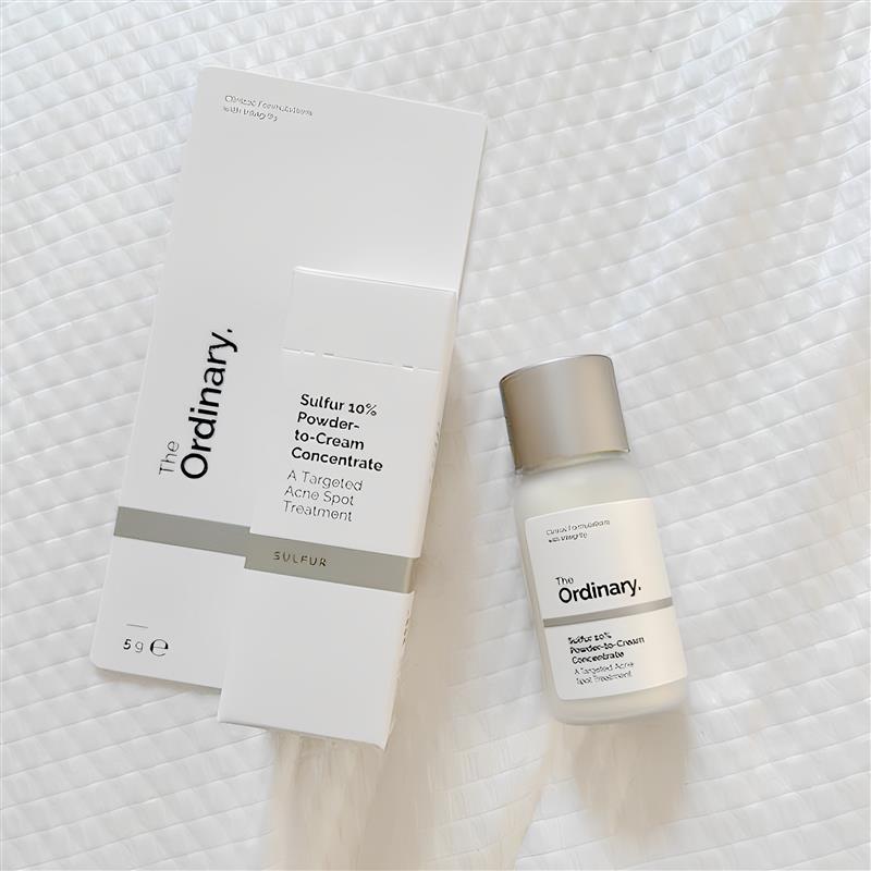 现货The Ordinary Sulfur 10%硫磺痘痘粉 淡化痘印 改善痘痘 5g