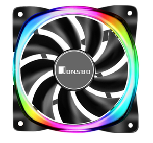 乔思伯JONSBO水晶之光FR-701光环 幻彩版支持5V3针ARGB神光同步