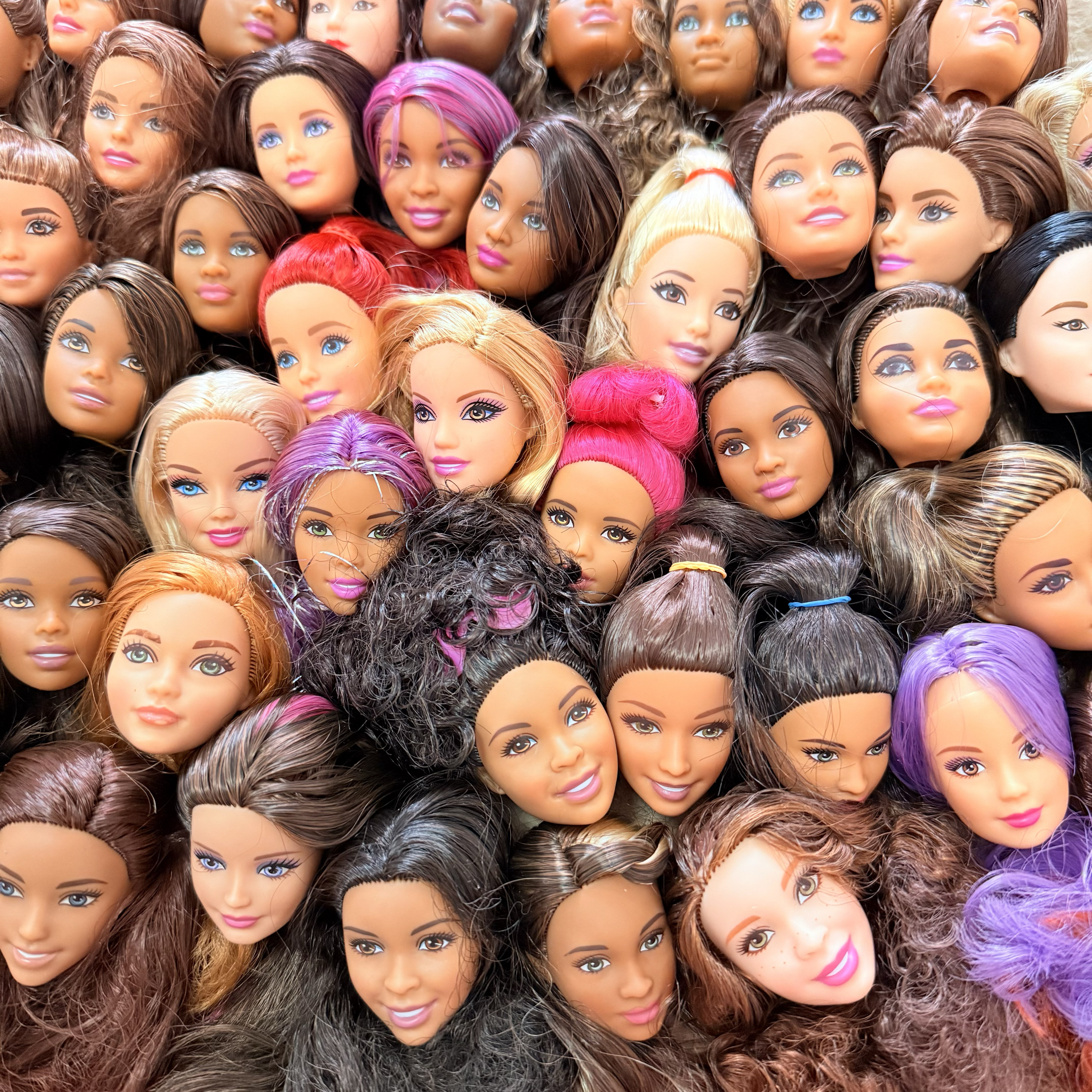 1老娃瑕疵中古娃娃倒三角长发娃娃30厘米娃娃6分娃娃换装娃娃