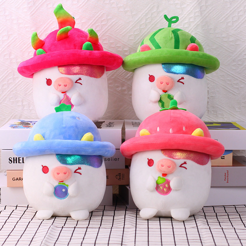 萌趣可爱园丁奶牛玩偶毛绒玩具网红爆款女生卡通大号公仔睡觉抱枕