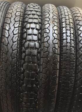 二手摩托车轮胎2.50-17/2.75-17弯梁摩托车怕品牌前后外胎