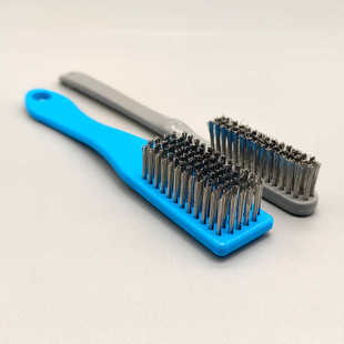 藏锋文玩钢丝刷金刚打底缝隙清理手刷工具核桃扣缝文玩刷除锈清污