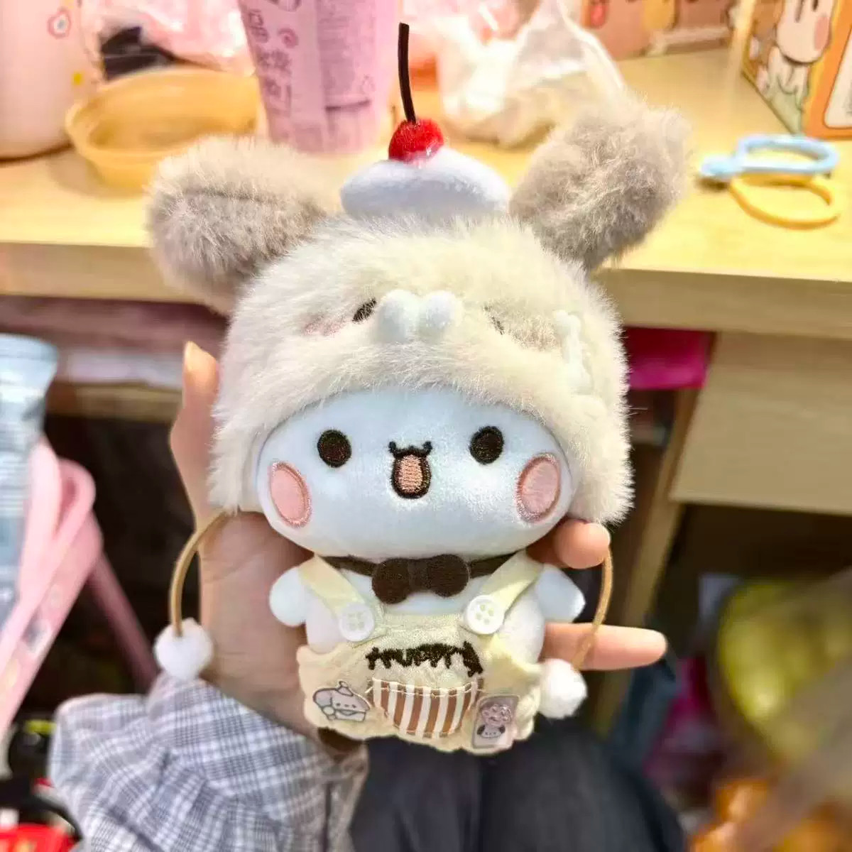 可爱一二布布毛绒公仔包包挂件
