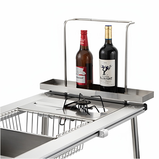 MODVANT户外露营IGT自由组合桌配件 侧挂式储物架 酒架