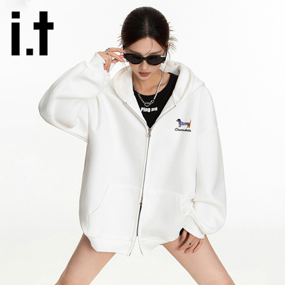 itCHOCOOLATE连帽开衫情侣卫衣