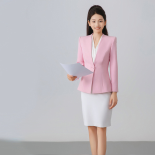 学生优雅主播服 彩色上衣气质职业西装 艺韵上镜装 播音艺考上镜装