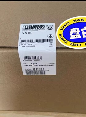 菲尼克斯UPS-BAT/VRLA/24DC/3.4AH大功率 货号2320306 议价