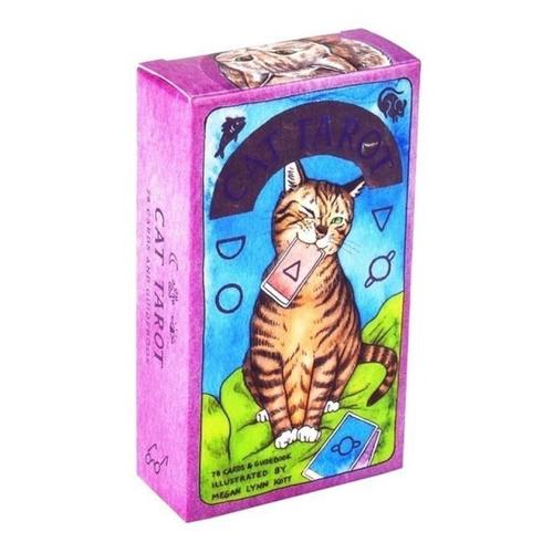 小猫咪塔罗牌 Cat Tarot 英文版卡牌桌游 10*6cm