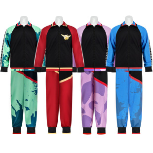 和平精英COS服长袖上衣吃鸡同款S身法裤子儿童游戏长裤cos套装