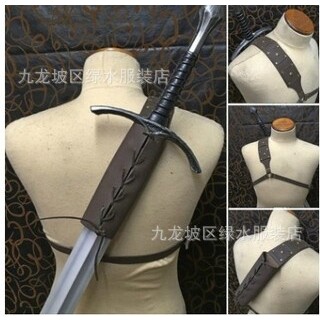 中世纪复古舞台演出户外装扮剑套户外击剑双套cosplay摄影道具
