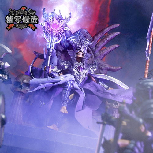【现货】四骑士神话军团手办6.5寸死神波骷髅女王配件披风