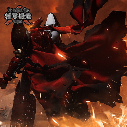 【精零锻造】CCSTOYS铁魄真盖塔1号合金可动成品万能侠DIY披风