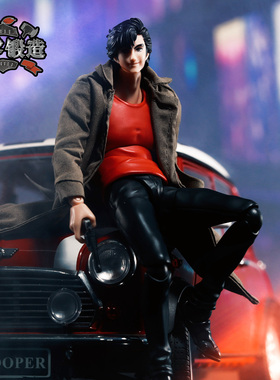 【精零锻造 现】1/12 Buzzmod 城市猎人 剧场版 牙羽獠 布衣风衣