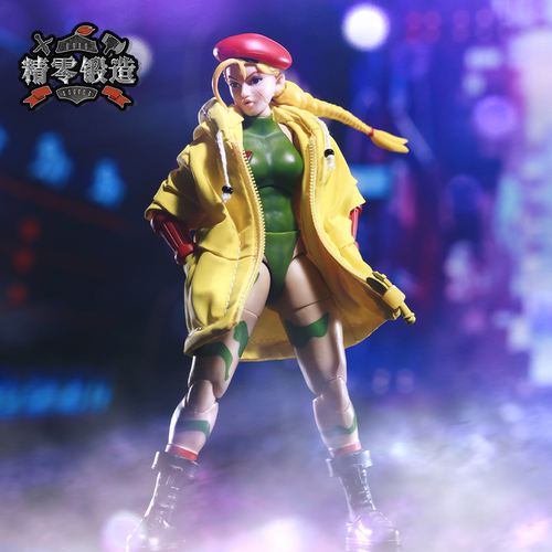 【精零锻造 现】Jada toys 1/12可动手办 街头霸王6 嘉米黄色外套