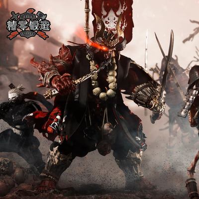 鬼灭修罗泷川鬼武士1/10布衣