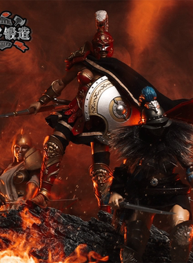 【精零锻造 现货】XesRay 荣耀之战1/12  女角斗士可动人偶披风