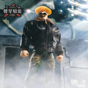 【精零锻造 现】Jada toys1/12手办 街头霸王2 古烈配件街霸2衣服