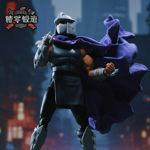 【精零锻造 现】NECA 忍者神龟 动画豪华版施莱德 史莱德 披风