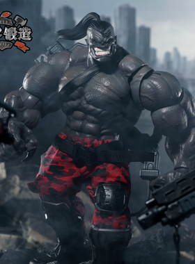 【精零锻造 现】AXYTOYS恶魔DEVIL火线兄弟1/12可动人偶布衣改件