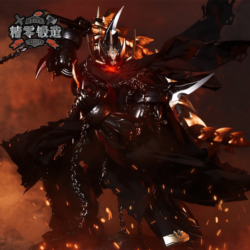 【精零锻造 现】CCS真魔神凯撒SKL限定铁魄 手办机甲合金成品披风