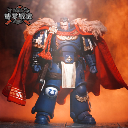 【精零锻造 预】1/18 暗源战锤40k 星际战士 泰图斯 二连长 披风